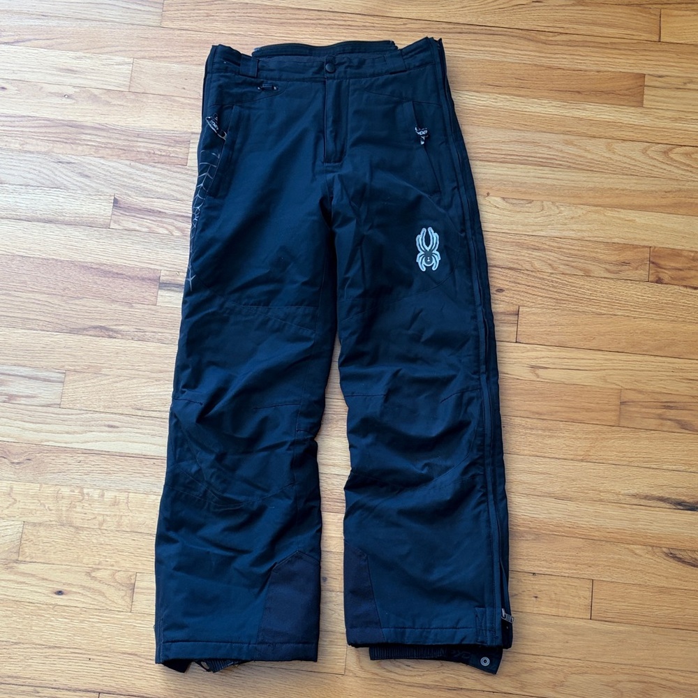 Spyder Youth Black Ski/ Snow Pants